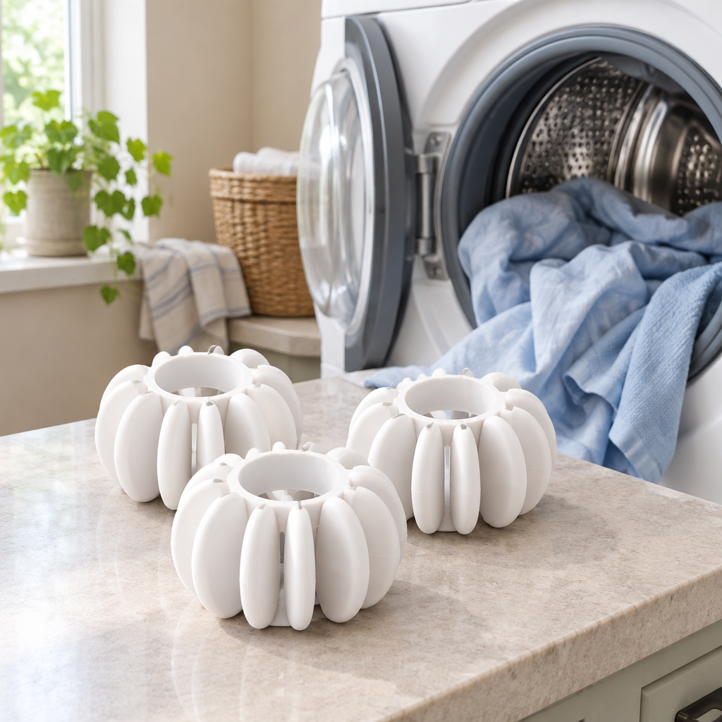 Anti-Tangle Laundry Balls (5-Piece Mixed Set)