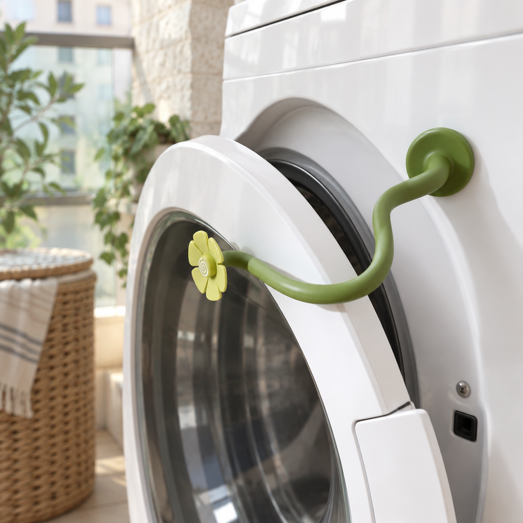 Magnetic Door Vent Holder for Front-Load Washers