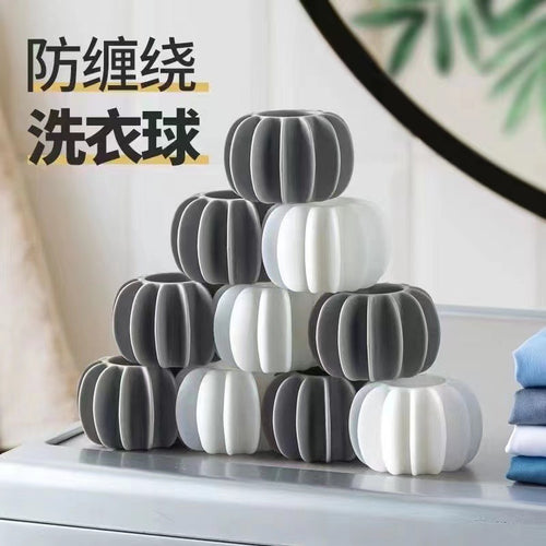 Anti-Tangle Laundry Balls 2-Pack – Anti-Knot Cleaning Balls for Washing Machine