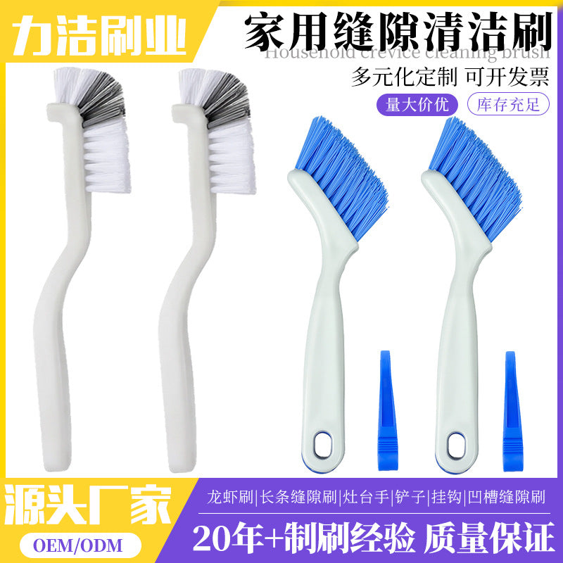 Corner & Gap Cleaning Brush – Multi-Use Crevice Brush for Window Tracks, Corners & Tiles